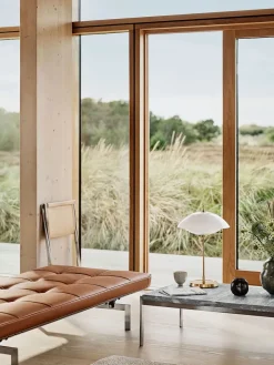 Fritz Hansen Sofaborde<PK63 Sofabord af Poul Kjærholm