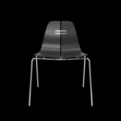 Fritz Hansen Spisebordsstole<PK3 spisebordsstol, sort ask af Poul Kjærholm