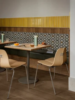 Fritz Hansen Spisebordsstole<PK3 spisebordsstol, sort ask af Poul Kjærholm