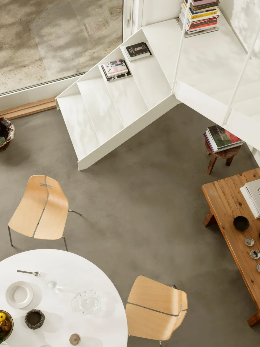 Fritz Hansen Spisebordsstole<PK3 spisebordsstol, sort ask af Poul Kjærholm