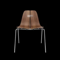 Fritz Hansen Spisebordsstole<PK3 spisebordsstol, sort ask af Poul Kjærholm