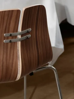 Fritz Hansen Spisebordsstole<PK3 spisebordsstol, sort ask af Poul Kjærholm