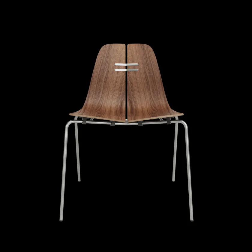 Fritz Hansen Spisebordsstole<PK3 spisebordsstol, sort ask af Poul Kjærholm