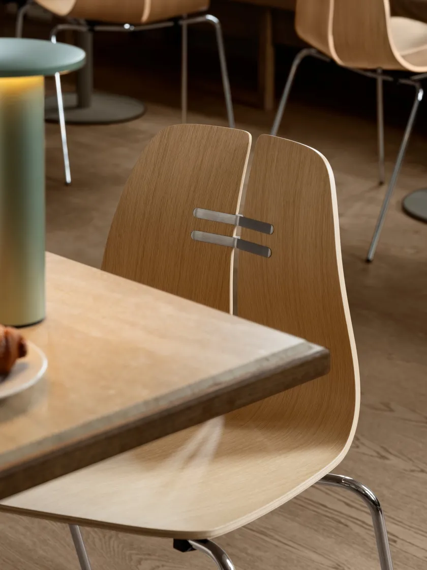 Fritz Hansen Spisebordsstole<PK3 spisebordsstol, sort ask af Poul Kjærholm