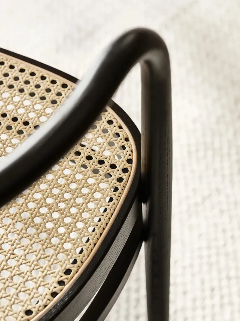 Fritz Hansen Spisebordsstole<PK15 Stol, sortfarvet ask af Poul Kjærholm