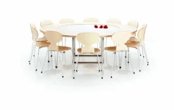 Fritz Hansen Tilbehør Til Borde<PK54A Tillægsring af Poul Kjærholm