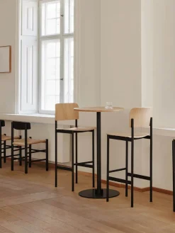 Fredericia Furniture Barstole<Plan Barstool, eg lak fra