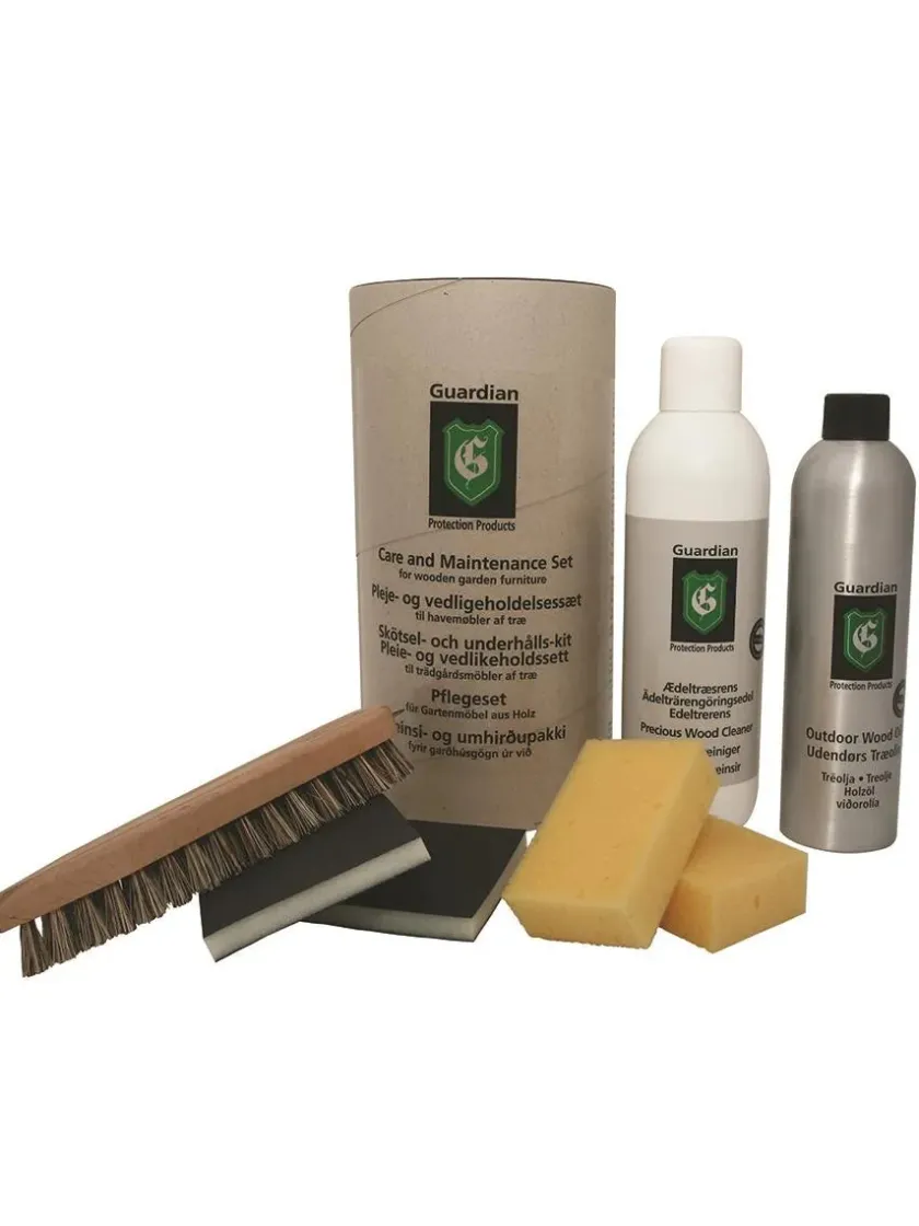 Guardian Plejemidler|Tilbehør Til Borde<Plejesæt til havemøbler (træ) fra