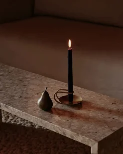 Audo Copenhagen Sofaborde<Plinth Bridge, Nero Marquina marble fra