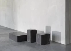 Audo Copenhagen Sideborde Og Små Borde<Plinth Cubic, grey galaxy marble fra
