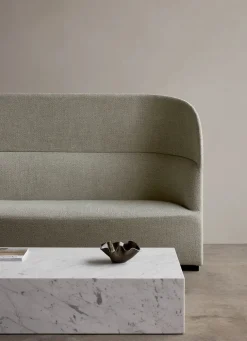 Audo Copenhagen Sofaborde<Plinth Low, grey galaxy marble fra