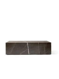Audo Copenhagen Sofaborde<Plinth Low, grey galaxy marble fra