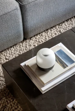 Audo Copenhagen Sofaborde<Plinth Low, grey galaxy marble fra