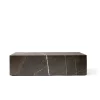 Audo Copenhagen Sofaborde<Plinth Low Grey Kendzo marmor fra