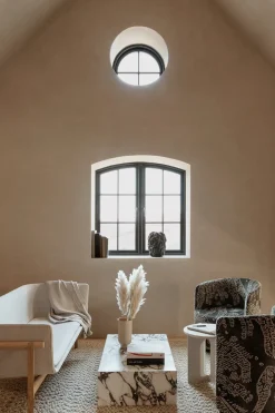 Audo Copenhagen Sofaborde<Plinth Low White Carrara marmor fra