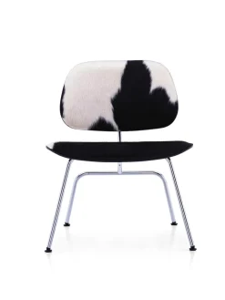 Vitra Loungestole|Lænestole<Plywood Group LCM, sort ask/koskind fra