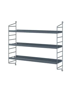 String Furniture Hylder|Reoler<Pocket Metal Reol fra String