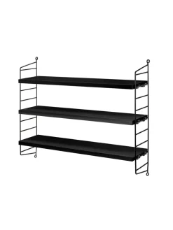 String Furniture Hylder|Reoler<Pocket Metal Reol fra String