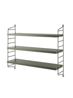 String Furniture Hylder|Reoler<Pocket Metal Reol fra String