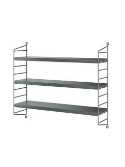 String Furniture Hylder|Reoler<Pocket Metal Reol fra String