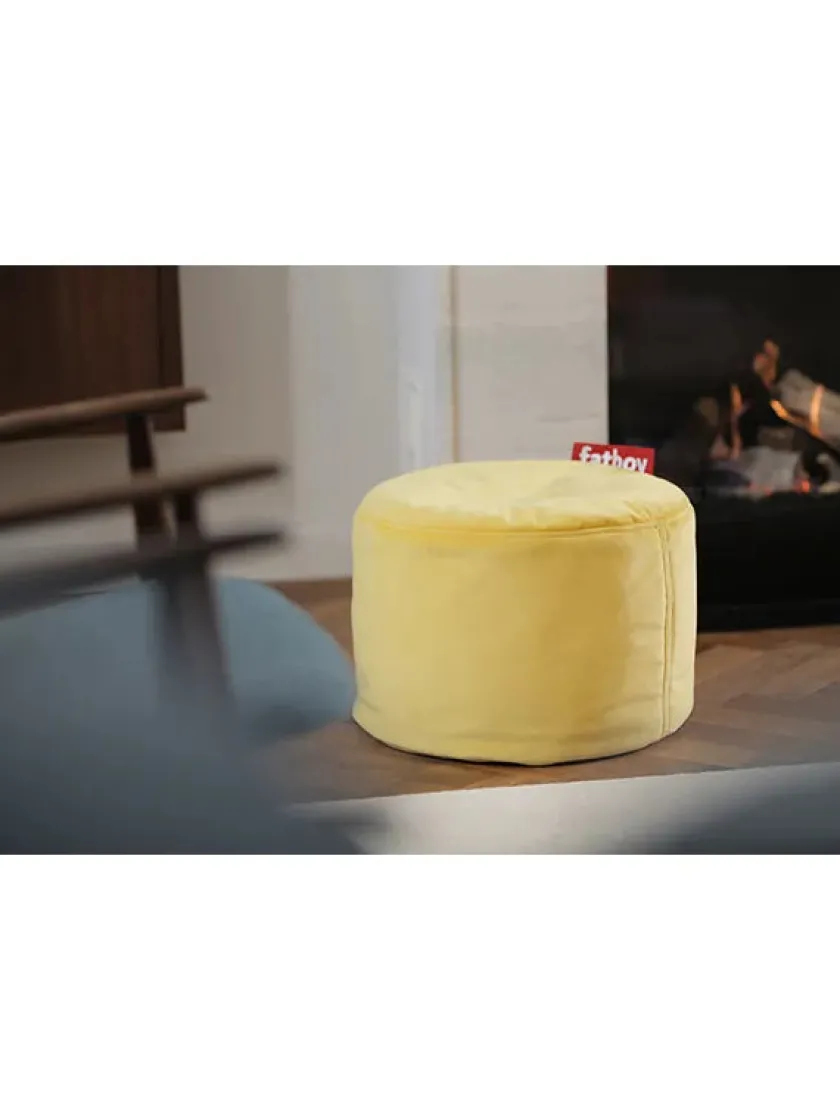 Fatboy Udendørs Loungemøbler|Havestole<Point velvet Recycled skammel fra