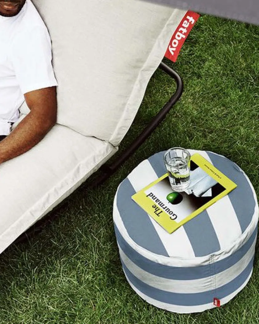 Fatboy Udendørs Loungemøbler|Havestole<Point velvet Recycled skammel fra