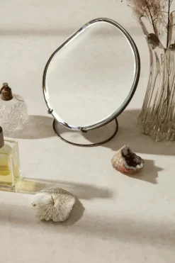 Ferm Living Gaver Til Hende|Spejle<Pond Table Mirror, Dark Chrome fra