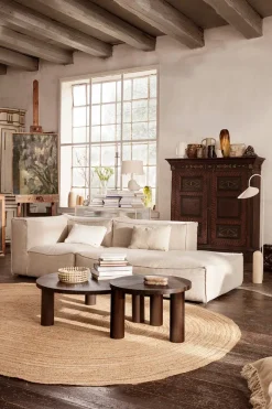 Ferm Living Sofaborde<Post Coffee Table - Lines fra