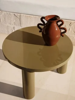 Ferm Living Sofaborde<Post Coffee Table, olive fra