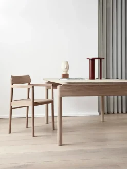 Fredericia Furniture Spisebordsstole<Post Spisebordsstol, eg lys olie fra