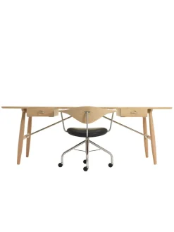 PP Møbler Skriveborde<PP571 Arkitektens Skrivebord af Hans J. Wegner