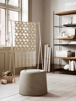 Woud Puffer<Praline Pouf, Ø 78 cm fra