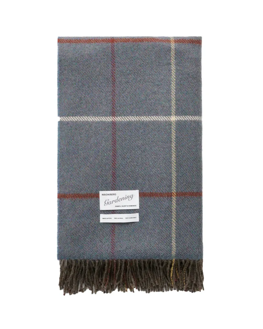 Magniberg Gaver Til Hende|Puder Og Plaider<Princess blanket - Poppy seed blue fra