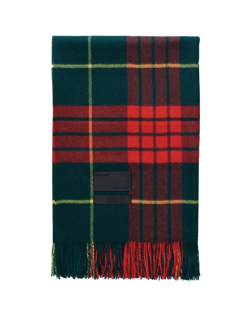 Magniberg Puder Og Plaider<Queen blanket - Field yellow tartan fra