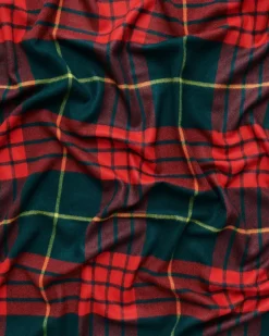 Magniberg Puder Og Plaider<Queen blanket - Field yellow tartan fra