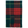 Magniberg Puder Og Plaider<Queen blanket - Lipstick red tartan fra