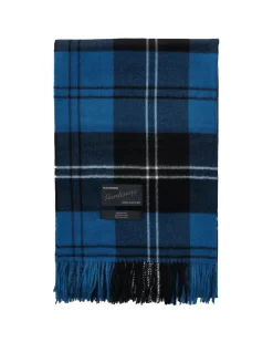 Magniberg Puder Og Plaider<Queen blanket - Volvo blue tartan fra