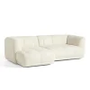HAY Sofaer<Quilton 2,5 pers. sofa, Flamiber Cream A5, venstre fra