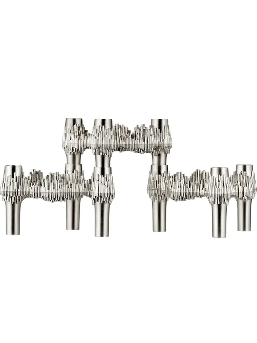 STOFF Nagel Gaver Til Ham|Gaver Til Hende<Quist Lysestage, børstet krom fra