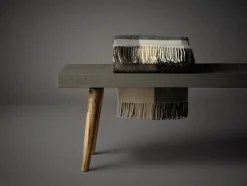 Silkeborg Uldspinderi Gaver Til Ham|Puder Og Plaider<Ærø Plaid, grey white fra