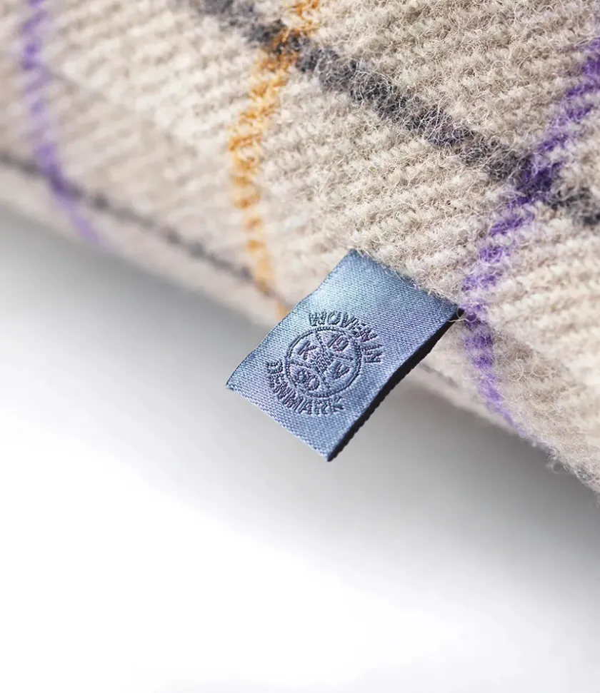 FDB Møbler Puder Og Plaider|Puder<R36 Søndergade Pude, lilla hestedækken fra