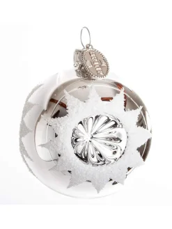 Brink Nordic Juletræspynt<Reflektor Julekugle, sølv fra