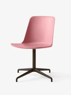 &Tradition Spisebordsstole<Rely HW11 Stol, soft pink/bronzed base fra