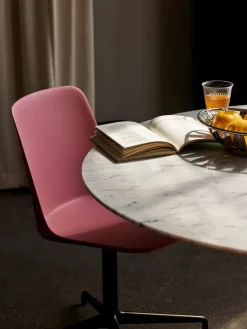 &Tradition Spisebordsstole<Rely HW11 Stol, soft pink/bronzed base fra