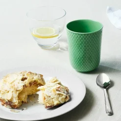 Lyngby Porcelæn Service<Rhombe krus, blå fra