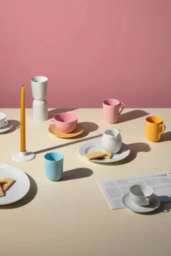 Lyngby Porcelæn Service<Rhombe krus m. hank, grøn fra