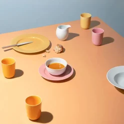 Lyngby Porcelæn Service<Rhombe krus, sand fra