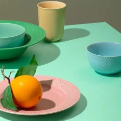 Lyngby Porcelæn Service<Rhombe Skål Ø15,5 cm fra