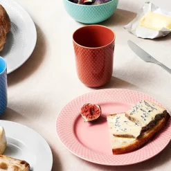 Lyngby Porcelæn Service<Rhombe skål Ø13 cm fra