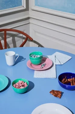 Lyngby Porcelæn Service<Rhombe skål Ø13 cm fra